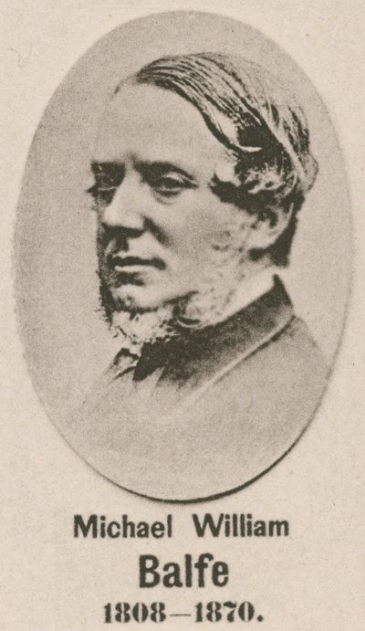 Michael William Balfe (Gravur) von English School