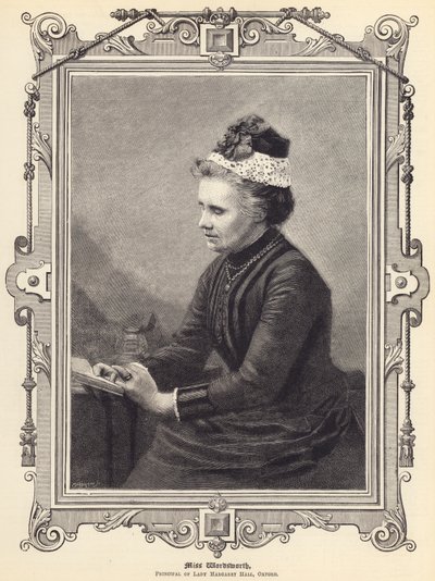 Miss Wordsworth, Direktorin des Lady Margaret Hall, Oxford von English School