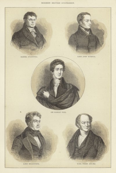 Moderne britische Staatsmänner von English School