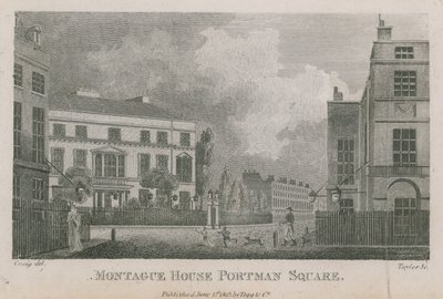 Montague House, Portman Square, London von English School