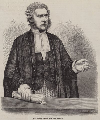 Herr Baron Wilde, der neue Richter von English School