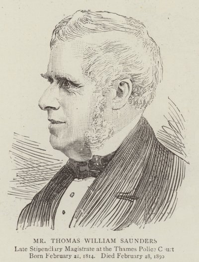 Herr Thomas William Saunders von English School