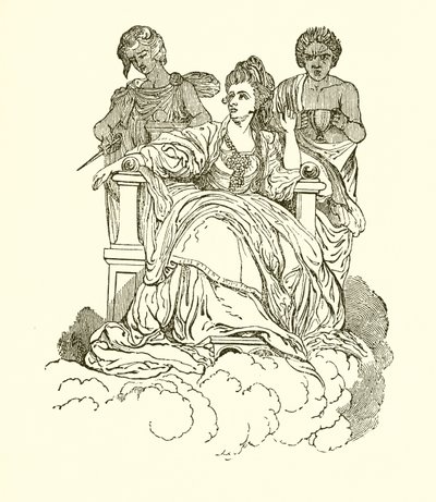Mrs. Siddons als die tragische Muse von English School