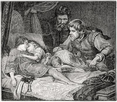 Mord an den Prinzen im Turm von English School