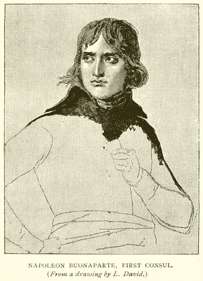 Napoleon Buonaparte, Erster Konsul von English School