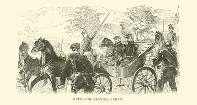 Napoleon verlässt Sedan, September 1870 von English School