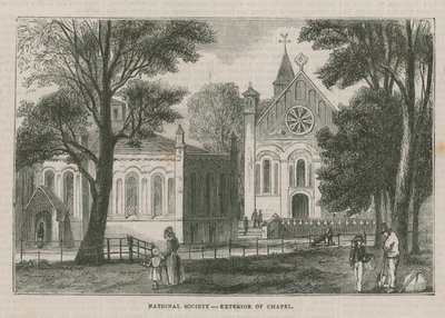 National Society - Außenansicht der Kapelle von English School