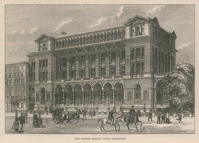 Neue Wissenschaftsschulen, South Kensington, London von English School