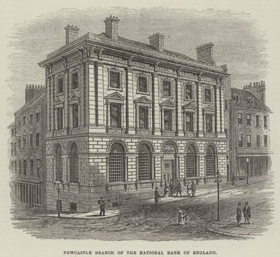 Newcastle-Filiale der National Bank of England von English School