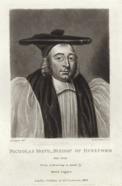 Nicholas Monk, Bischof von Hereford von English School