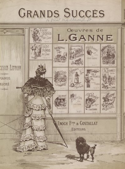 Werke von L. Gannes von English School