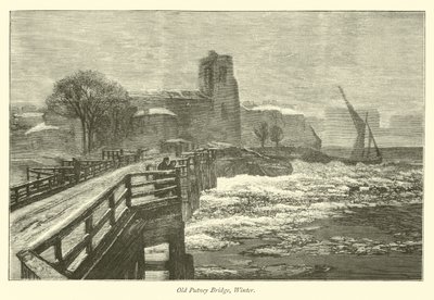 Alte Putney-Brücke, Winter von English School