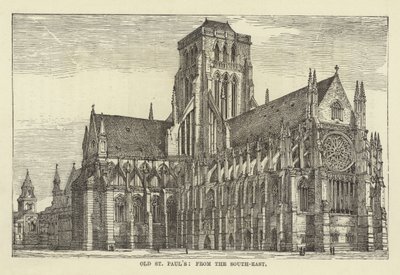 Alte St. Pauls, von Südosten von English School