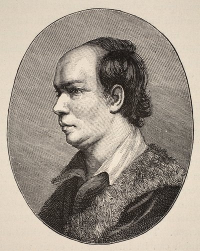 Oliver Goldsmith, Illustration aus Die Kirche von England: Eine Geschichte für das Volk von H.D.M. Spence-Jones, veröffentlicht um 1910 von English School