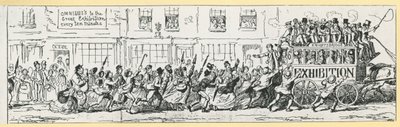 Omnibus zur Großen Ausstellung alle zehn Minuten von English School