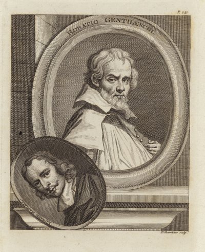 Orazio Lomi Gentileschi von English School