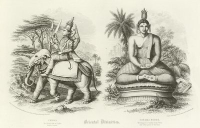 Orientalische Gottheiten von English School