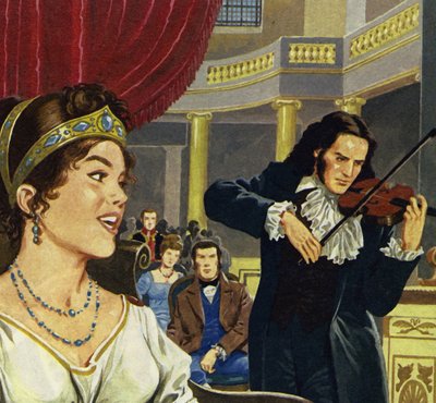 Paganini wurde Hofkapellmeister in Lucca und komponierte die Sonate Napoleon von English School