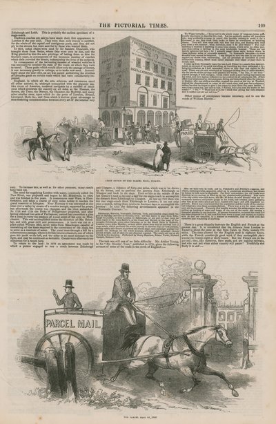 Seite aus The Pictorial Times von English School