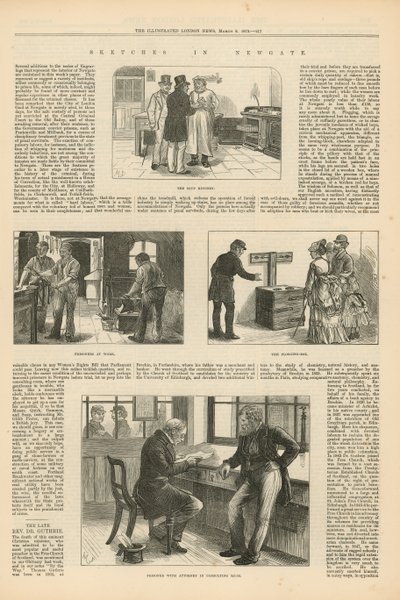 Seite aus der Illustrated London News von English School