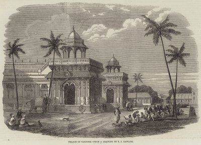 Palast von Tanjore von English School