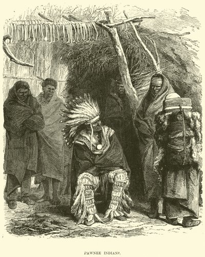 Pawnee-Indianer von English School