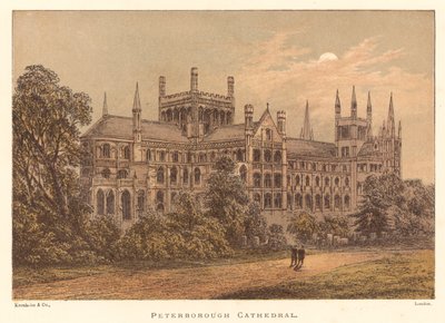 Kathedrale von Peterborough von English School