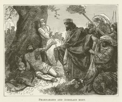 Pharnabazos und Agesilaos treffen sich von English School