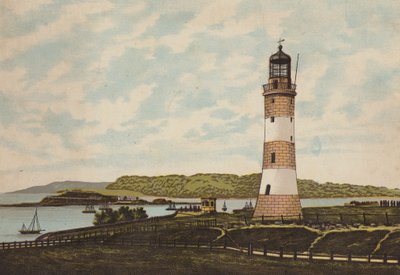 Plymouth: Smeaton-Leuchtturm auf dem Hoe von English School