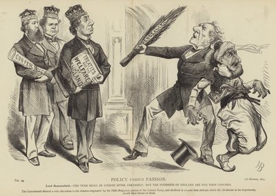 Politik versus Leidenschaft von English School