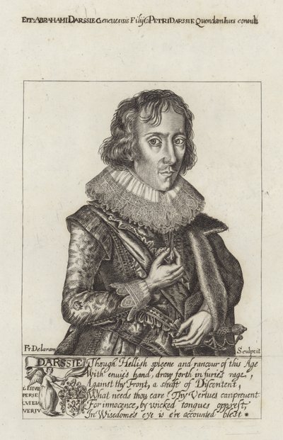 Porträt von Abraham Darssie von English School