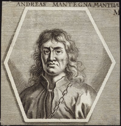 Porträt von Andrea Mantegna von English School