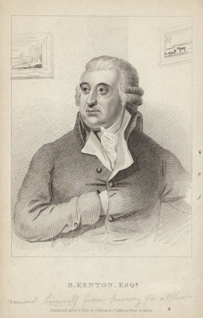 Porträt von Benjamin Kenton von English School