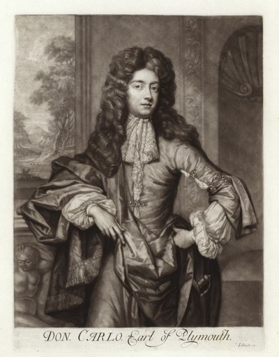 Porträt von Charles Fitzcharles, Earl of Plymouth von English School