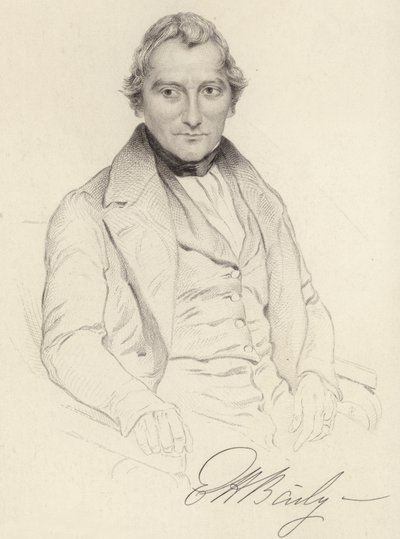 Porträt von Edward Hodges Baily von English School