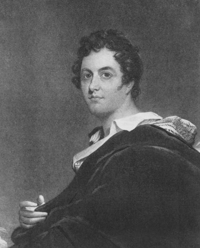 Porträt von George Gordon, 6. Lord Byron von Rochdale von English School