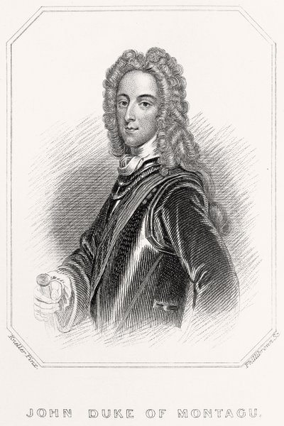 Porträt von John, Herzog von Montagu von English School