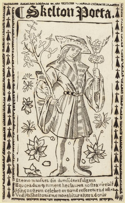 Porträt von John Skelton von English School