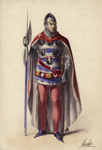 Porträt von König Edward II. von England von English School
