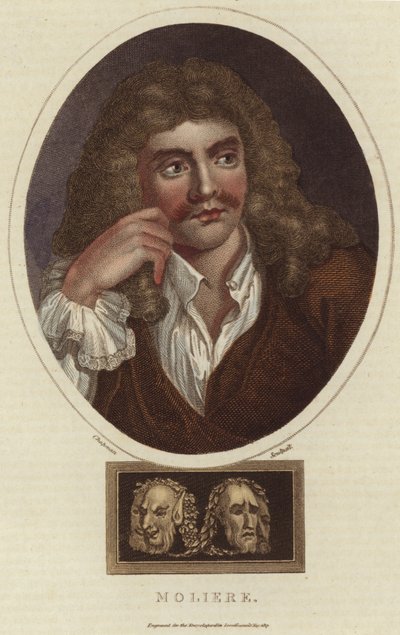 Porträt von Molière von English School