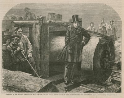 Porträt von Mr. Robert Stephenson von English School