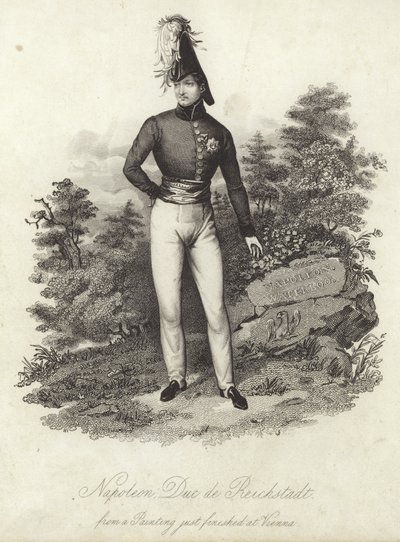 Porträt von Napoleon II von English School