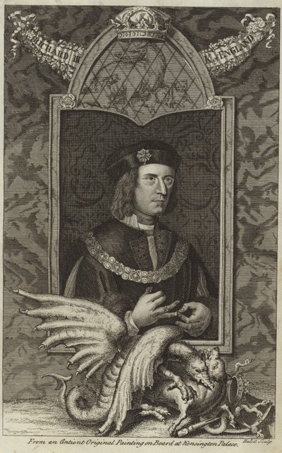 Porträt von Richard III. von England von English School