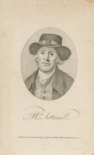 Porträt von Richard Tattersall von English School