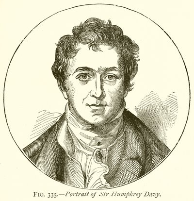 Porträt von Sir Humphrey Davy von English School