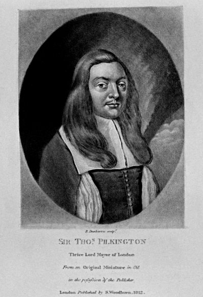 Porträt von Sir Thomas Pilkington, aus 