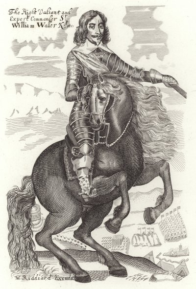 Porträt von Sir William Waller von English School