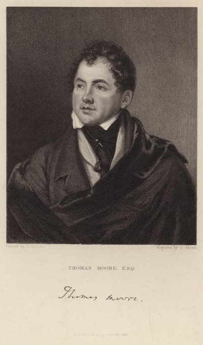 Porträt von Thomas Moore von English School