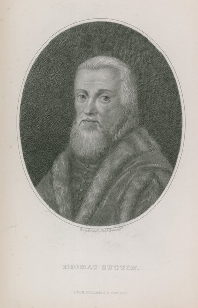 Porträt von Thomas Sutton von English School