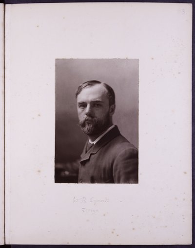 Porträt von WR Symonds, ca. 1900 von English School